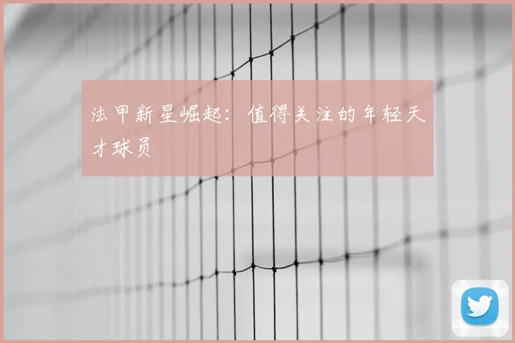 法甲新星崛起:值得关注的年轻天才球员